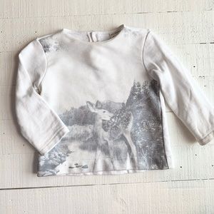 Zara sweatshirt size 9-12 months